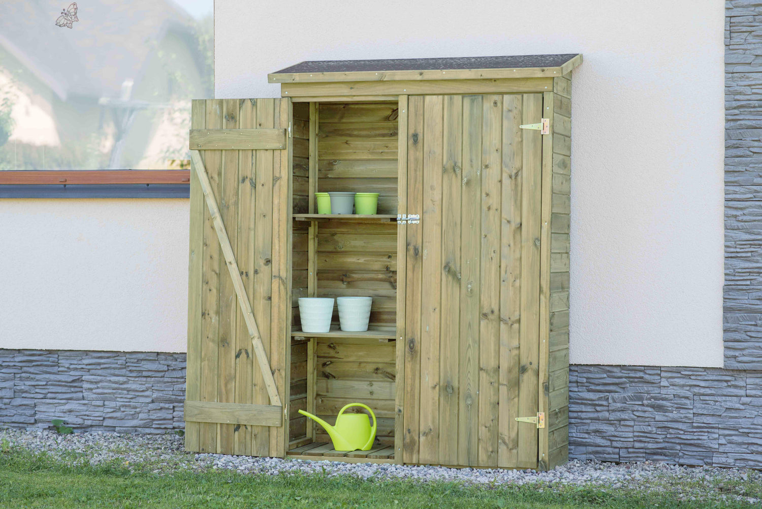 Garden storage & log store